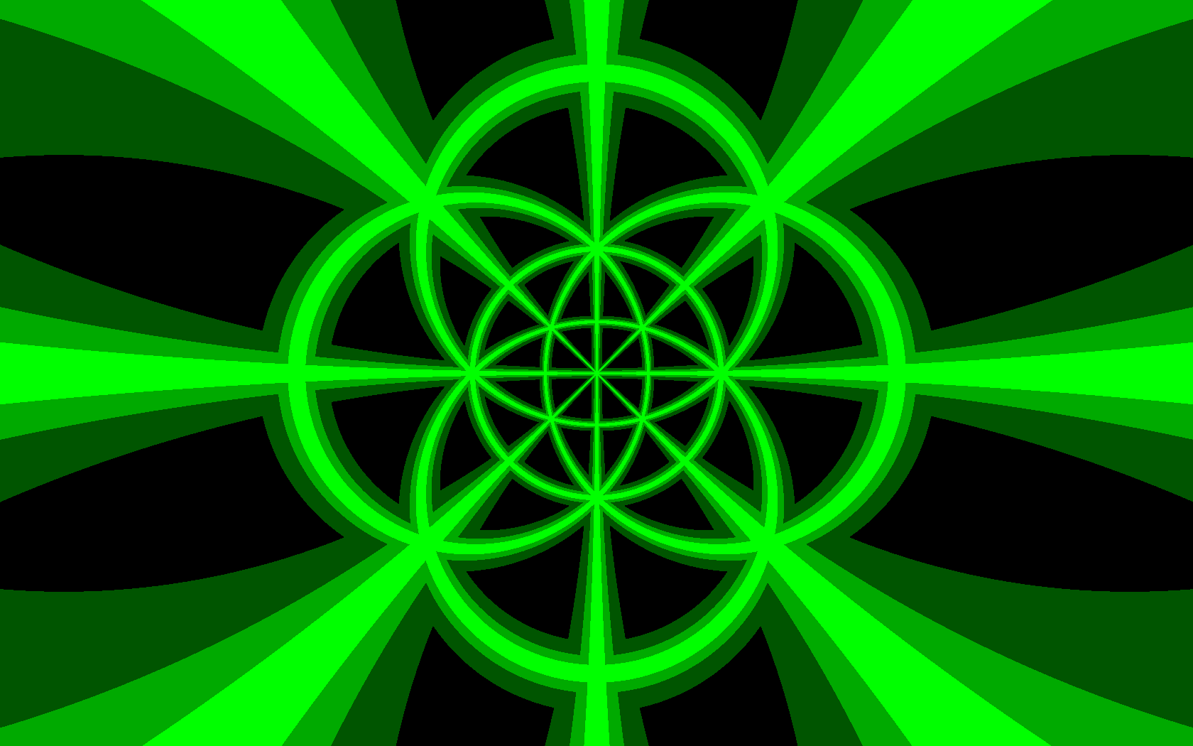 Stereographic projection of a tiling of (2,3,4) triangles
